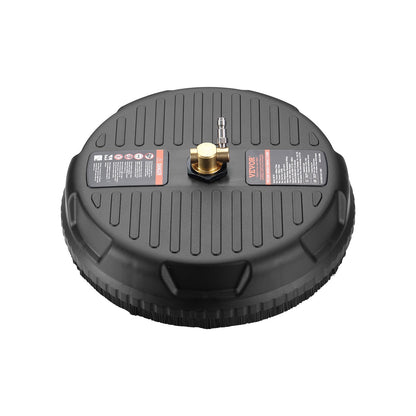 Pressure Washer Surface Cleaner Universal, Pressure Washer Attachment 4000 Max PSI With 2 Extension Wand,  Quick-Connect Connector Power Concrete Cleaner, For Floor Driveway, Patio